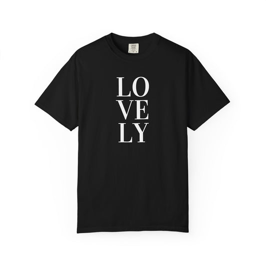 LOVELY T-Shirt — Casual Graphic Tee
