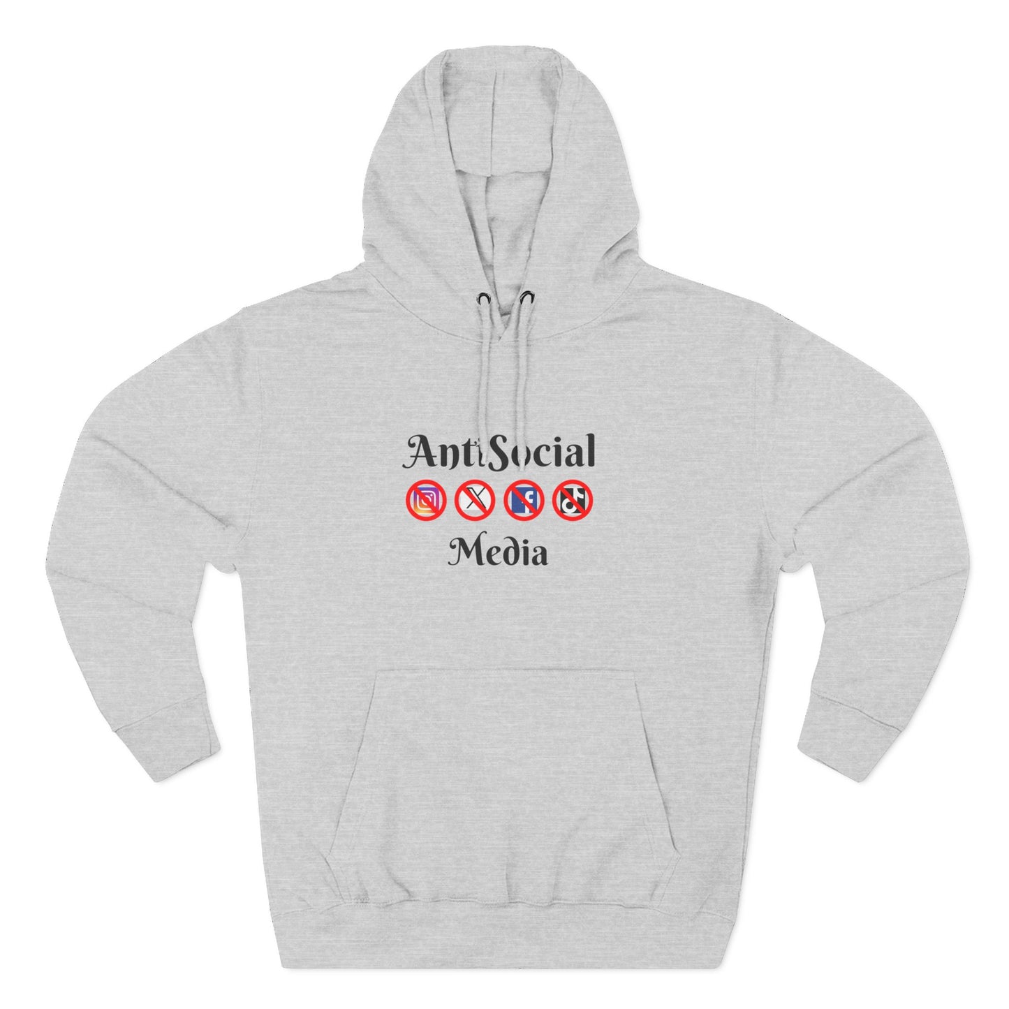 Anti Social Media Unisex Hoodie