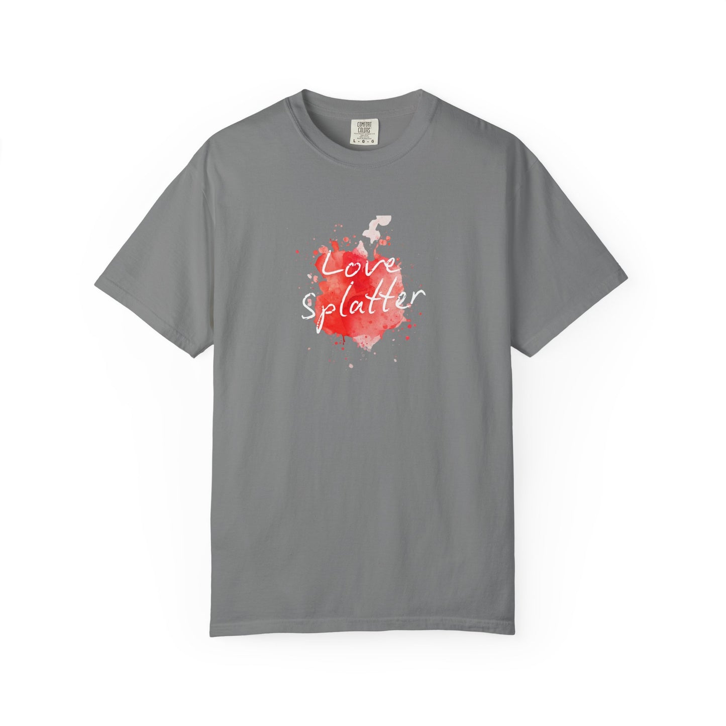 Love Splatter T-Shirt — Artistic Graphic Tee