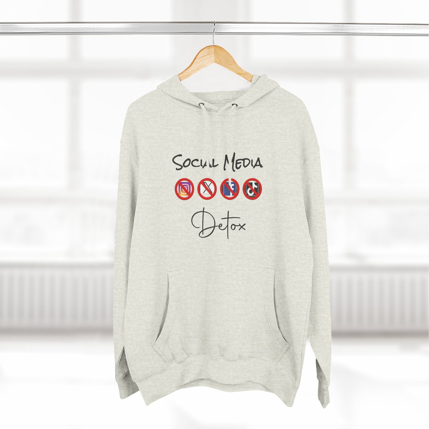 Social Media Detox Unisex Hoodie